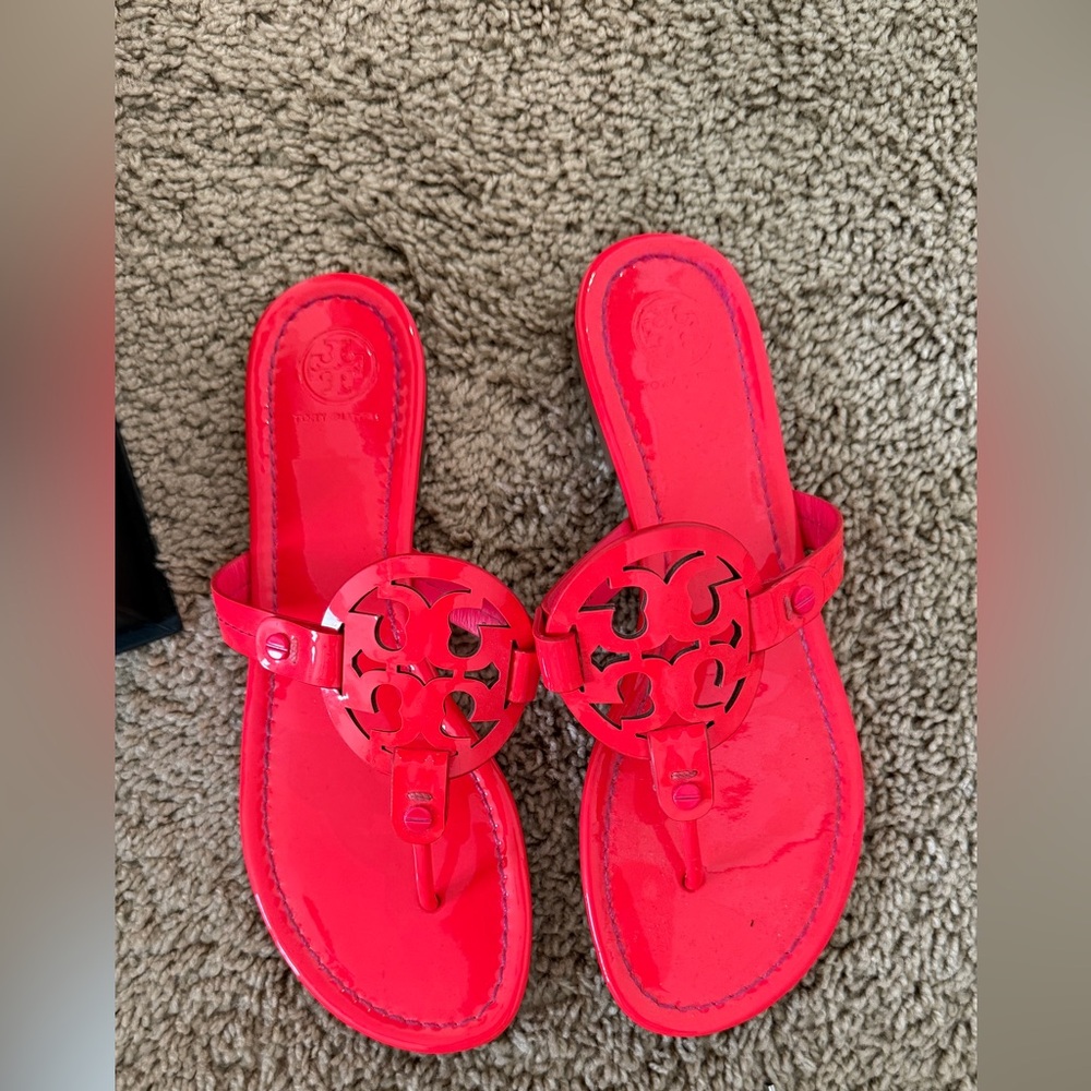 Hot Pink Tory Burch Sandals